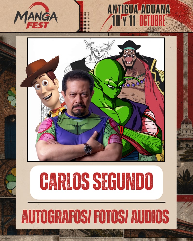 Interacción con Carlos Segundo en Manga Fest 2026