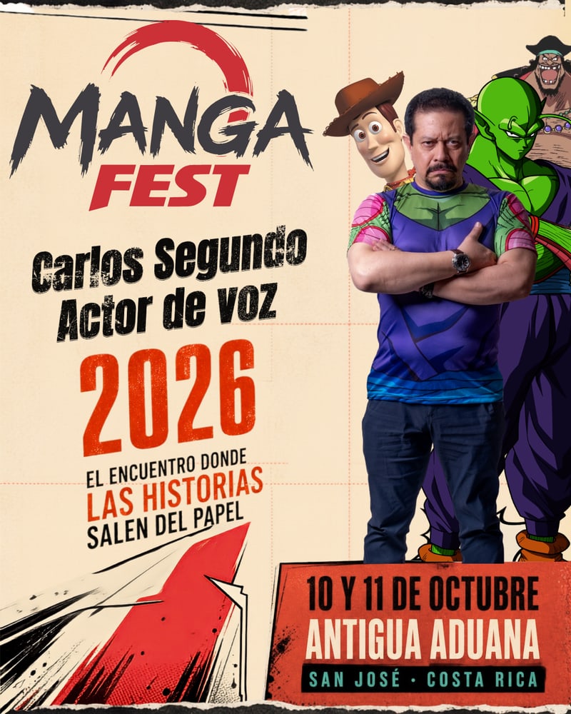 Paquete Manga Fest 2026 más interacción con Carlos Segundo